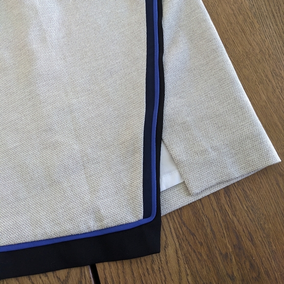 WHBM Colorblock Trim Wrap Skirt - Picture 3 of 6